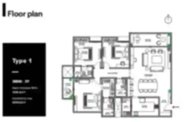 Assetz Ren and Rei Apartment 3 BHK Floor Plan 1796 square feet image by Assetz Group located at Rayasandra, Gattahalli, Off Sarjapur Road, Bangalore Karnataka